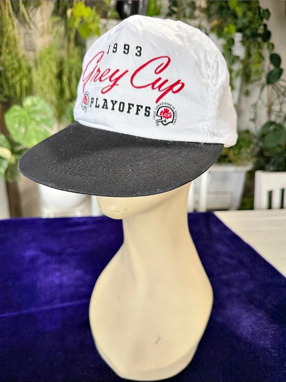 Vintage Canadian Football League 1993 Grey Cup Playoffs Vintage Snapback Hat